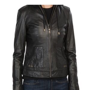 Marc New York by Anderw Marc Women’s Leather Jacket Size Large
